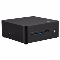 MSI Cubi NUC 1MG-003EU Intel Core 3 100U 8 Go DDR5-SDRAM 512 Go SSD Windows 11 Pro Mini PC Noir - Vue supplémentaire 7