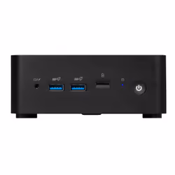 MSI Cubi NUC 13MQG-065BEU, 0.84L sized PC, Mini PC type barebone, Intel SoC, Ethernet/LAN, Wi-Fi 6E (802.11ax), 120 W