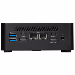 MSI Cubi NUC 13MQG-065BEU 0.84L sized PC Noir i7-1365U Intel SoC