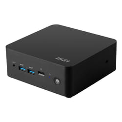 MSI Cubi NUC 1M Intel Core 7 150U 16 Go DDR5-SDRAM 512 Go SSD Windows 11 Pro Mini PC Noir