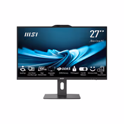 MSI Pro AP272P, 68,6 cm (27"), Full HD, Intel® Core™ i5, 16 Go, DDR5-SDRAM, Noir