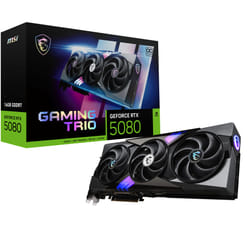 MSI GAMING GEFORCE RTX 5080 16G TRIO OC carte graphique NVIDIA 16Go GDDR7