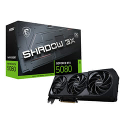 MSI GEFORCE RTX 5080 16G SHADOW 3X OC carte graphique NVIDIA 16 Go GDDR7