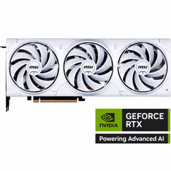 MSI VENTUS GEFORCE RTX 5080 16G 3X OC WHITE carte graphique NVIDIA 16 Go GDDR7 - Vue supplémentaire 4