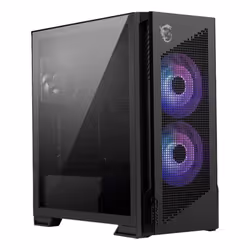 MSI MPG VELOX 300R AIRFLOW PZ, Midi Tower, PC, Noir, ATX, EATX, micro ATX, Mini-ITX, Jouer, 16,5 cm
