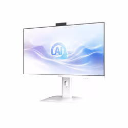 MSI Modern AM273QP AI 1UM-081FR Intel Core Ultra 7 155H 68,6 cm (27") 2560 x 1440 pixels PC All-in-One 32 Go DDR5-SDRAM 1 To SSD Windows 11 Home Wi-Fi 6E (802.11ax) Blanc - Vue supplémentaire 3