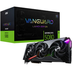 MSI GeForce RTX 5080 16G VANGUARD SOC LAUNCH EDITION NVIDIA 16Go GDDR7