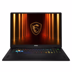 MSI Vector A18 HX A9WHG-008FR AMD Ryzen™ 9 9955HX Ordinateur portable 45,7 cm (18") Quad HD+ 64 Go DDR5-SDRAM 1 To SSD NVIDIA GeForce RTX 5070 Ti Wi-Fi 7 (802.11be) Windows 11 Home Gris