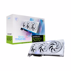 MSI GPU NV 5070Ti GAMING TRIO OC 16 GB WHITE NVIDIA GeForce RTX 5070 Ti 16 Go GDDR7 - Vue supplémentaire 7