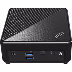 MSI CUBI N ADL S-226BEU barebone PC/ poste de travail 0,69L mini PC Noir N200 - Vue supplémentaire 5