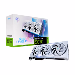 MSI GAMING GeForce RTX 5070 12G TRIO OC WHITE