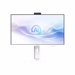 PC tout en un Msi Modern AM273QP AI 1UM-085FR 27 Copilot+ Intel® Core™ Ultra 5 16 Go RAM 1 To SSD Blanc