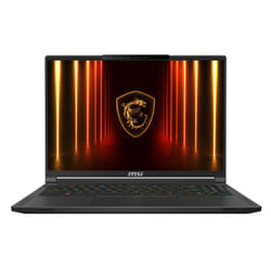 MSI Stealth 16 AI A2HWGG-001FR Intel Core Ultra 9 285H Ordinateur portable 40,6 cm (16") Quad HD+ 32 Go DDR5-SDRAM 1 To SSD NVIDIA GeForce RTX 5070 Wi-Fi 7 (802.11be) Windows 11 Home Noir