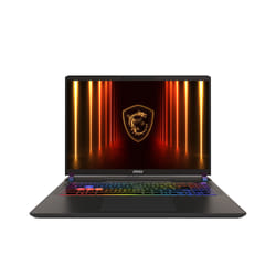 MSI Vector 16 HX AI A2XWGG-003FR Intel Core Ultra 9 275HX Ordinateur portable 40,6 cm (16") Quad HD+ 32 Go DDR5-SDRAM 1 To SSD NVIDIA GeForce RTX 5070 Ti Wi-Fi 7 (802.11be) Windows 11 Home Gris