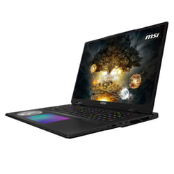 MSI Titan 18 HX Dragon Edition Norse Myth A2XWIG-284FR Intel Core Ultra 9 285HX Ordinateur portable 45,7 cm (18") UHD+ 64 Go DDR5-SDRAM 6 To SSD NVIDIA GeForce RTX 5080 Wi-Fi 7 (802.11be) Windows 11 Pro Noir
