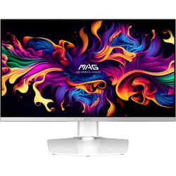 MSI MAG 272QPWDE QD-OLED X28 écran plat de PC 26.5" Quad HD Blanc