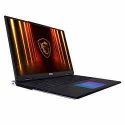 MSI Titan 18 HX AI A2XWIG-402FR Intel Core Ultra 9 285HX Ordinateur portable 45,7 cm (18") UHD+ 64 Go DDR5-SDRAM 6 To SSD NVIDIA GeForce RTX 5080 Wi-Fi 7 (802.11be) Windows 11 Pro Noir