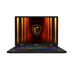 MSI Pulse A17 AI+ C3XWGKG-004FR AMD Ryzen AI 9 HX 370 Ordinateur portable 40,6 cm (16") Quad HD+ 16 Go DDR5-SDRAM 1 To SSD NVIDIA GeForce RTX 5070 Wi-Fi 6E (802.11ax) Windows 11 Home Noir