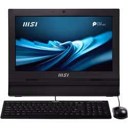 MSI Pro AP162T ADL-042XEU PC tout en un/station de travail Intel® N N100 39,6 cm (15.6") 1920 x 1080 pixels Écran tactile PC All-in-One 8 Go DDR4-SDRAM 256 Go SSD Wi-Fi 6E (802.11ax) Noir - Vue supplémentaire 3