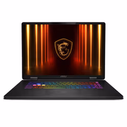 MSI Crosshair 18 HX AI A2XWGKG-010FR, Intel Core Ultra 9, 45,7 cm (18"), 2560 x 1600 pixels, 32 Go, 1 To, Windows 11 Home