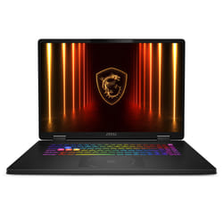 MSI Crosshair 18 HX AI A2XWGKG-010FR Intel Core Ultra 9 275HX Ordinateur portable 45,7 cm (18") Quad HD+ 32 Go DDR5-SDRAM 1 To SSD NVIDIA GeForce RTX 5070 Wi-Fi 6E (802.11ax) Windows 11 Home Noir