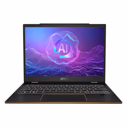 MSI Summit 13 AI Evo A2HMTG-076FR Intel Core Ultra 7 255H Hybride (2-en-1) 13.3" PC portable Écran tactile Full HD+ 32Go RAM 1To SSD Wi-Fi 7 Win11 Français Noir - Vue supplémentaire 2
