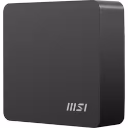MSI CUBI NUC AI 1UMG-007EU PC/poste de travail Intel Core Ultra 5 125H 8 Go DDR5-SDRAM 512 Go SSD Windows 11 Home Mini PC Noir - Vue supplémentaire 2