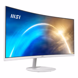 MSI Pro MP341CQWDE écran plat de PC 34" UltraWide Quad HD Blanc - Vue supplémentaire 2