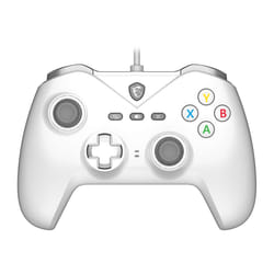 MSI FORCE GC200 WHITE accessoire de jeux vidéo Blanc USB Manette de jeu Analogique/Numérique Android, PC