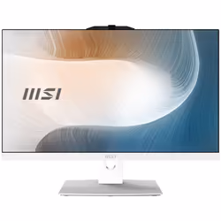 MSI Modern AM242TP 1M-1858FR Intel Core 5 120U 60,5 cm (23.8") 1920 x 1080 pixels Écran tactile PC All-in-One 16 Go DDR5-SDRAM 500 Go SSD Windows 11 Pro Wi-Fi 6E (802.11ax) Blanc - Vue supplémentaire 3