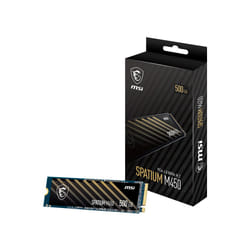MSI Spatium M450 PCIe 4.0 NVMe M.2 500GB V1 500 Go PCI Express 4.0 3D NAND