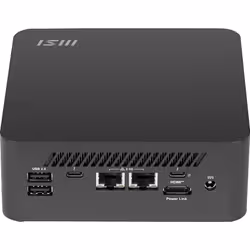 MSI Cubi NUC AI+ 2MG-002EU Copilot+ PC Intel Core Ultra 7 258V 32 Go LPDDR5x-SDRAM 1 To SSD Windows 11 Home Mini PC Noir - Vue supplémentaire 5