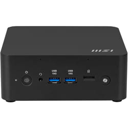 MSI Cubi NUC AI+ 2MG-007EU Copilot+ PC Intel Core Ultra 9 288V 32 Go LPDDR5x-SDRAM 1 To SSD Windows 11 Pro Mini PC Noir