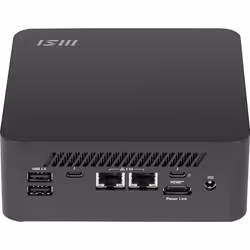 MSI Cubi NUC AI+ 2MG-007EU Copilot+ PC Intel Core Ultra 9 288V 32 Go LPDDR5x-SDRAM 1 To SSD Windows 11 Pro Mini PC Noir - Vue supplémentaire 5