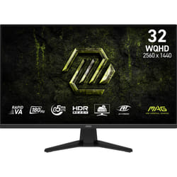 MSI MAG 325QF E18V écran plat de PC 80 cm (31.5") Quad HD LED Noir