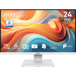 MSI Pro MP241W E14V écran plat de PC 60,5 cm (23.8") 1920 x 1080 pixels Full HD LCD Blanc