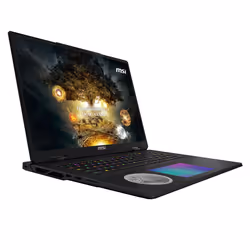 MSI Titan 18 HX Dragon Edition Norse Myth A2XWJG-677FR Intel Core Ultra 9 285HX Ordinateur portable 45,7 cm (18") UHD+ 96 Go DDR5-SDRAM 6 To SSD NVIDIA GeForce RTX 5090 Wi-Fi 7 (802.11be) Windows 11 Pro Noir