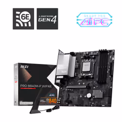 MSI PRO B840M-P WIFI6E carte mère AMD B840 Emplacement AM5 micro ATX - Vue supplémentaire 5