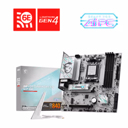 MSI B840M GAMING PLUS WIFI6E carte mère AMD B840 Emplacement AM5 micro ATX - Vue supplémentaire 6
