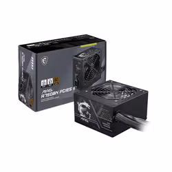 MSI MAG A750BN PCIE5 II unité d'alimentation d'énergie 750 W 24-pin ATX ATX Noir - Vue supplémentaire 5