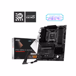 MSI PRO B850-S WIFI6E carte mère AMD B850 Emplacement AM5 ATX - Vue supplémentaire 2