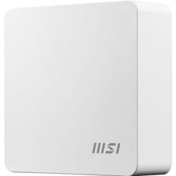MSI Cubi NUC AI 1UMG-063EU PC/poste de travail Intel Core Ultra 5 125H 16 Go DDR5-SDRAM 512 Go SSD Windows 11 Home Mini PC Blanc
