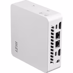 MSI Cubi NUC AI 1UMG-063EU PC/poste de travail Intel Core Ultra 5 125H 16 Go DDR5-SDRAM 512 Go SSD Windows 11 Home Mini PC Blanc - Vue supplémentaire 3