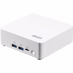 MSI Cubi NUC AI 1UMG-063EU PC/poste de travail Intel Core Ultra 5 125H 16 Go DDR5-SDRAM 512 Go SSD Windows 11 Home Mini PC Blanc - Vue supplémentaire 4