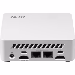 MSI Cubi NUC AI 1UMG-063EU PC/poste de travail Intel Core Ultra 5 125H 16 Go DDR5-SDRAM 512 Go SSD Windows 11 Home Mini PC Blanc - Vue supplémentaire 7