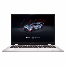 MSI Prestige 16 AI+ MercedesAMG B2VMG-087FR Intel Core Ultra 9 288V Ordinateur portable 40,6 cm (16") Quad HD+ 32 Go LPDDR5x-SDRAM 2 To SSD Wi-Fi 7 (802.11be) Windows 11 Home Argent