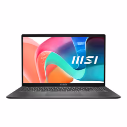 MSI Modern 15 F1MG-686XFR Intel Core 7 150U PC portable 15.6" Full HD 8Go RAM 512Go SSD Wi-Fi 6E DOS gratuit Français Gris - Vue supplémentaire 2
