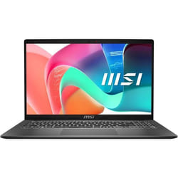 MSI Modern 15 F13MG-698XFR Intel Core i3-1315U PC portable 15.6" Full HD 16Go RAM 512Go SSD Wi-Fi 6E DOS gratuit Français Gris