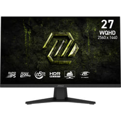 MSI MAG 274QF E20 écran plat de PC 68,6 cm (27") 2560 x 1440 pixels Wide Quad HD LCD Noir