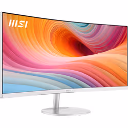 MSI Pro MP341CQW E12 écran plat de PC 86,4 cm (34") 3440 x 1440 pixels UltraWide Quad HD Blanc - Vue supplémentaire 8